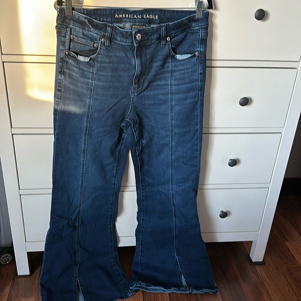 American Eagle Dark Wash Flare Jeans